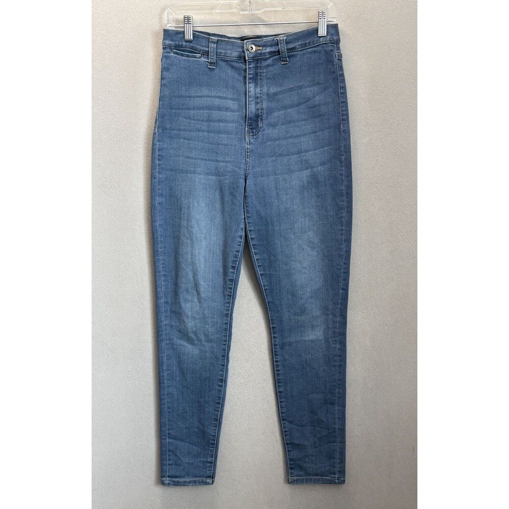 Kendall‎ + Kylie Jeans 11/30 Women's Skyscraper Skinny Fit Stretch Blue Denim